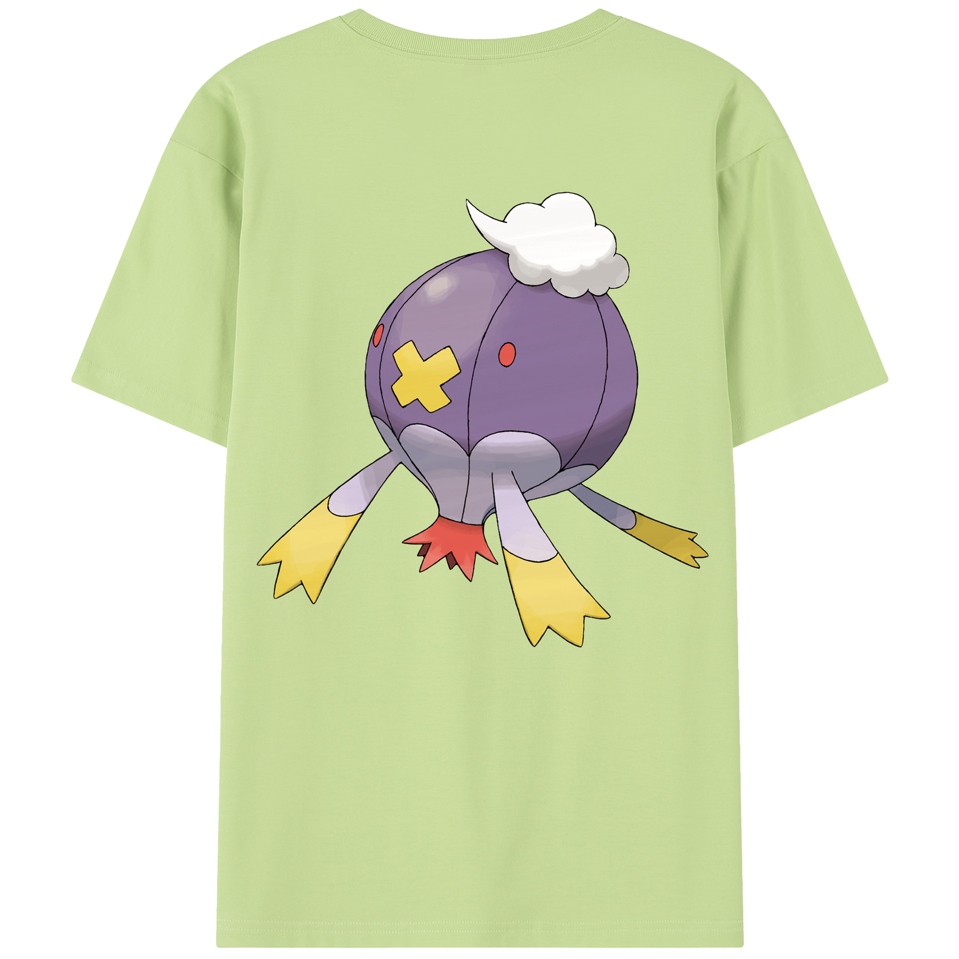 （画像用） ポケットモンスター Pokémon 綿100％半袖Tシャツ（背面プリント）